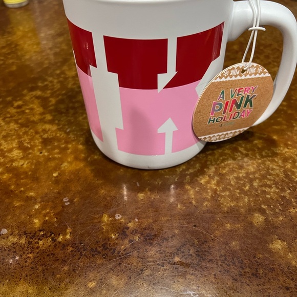 Victoria's Secret Pink Logo Stay Cozy Oversized Ceramic Mug  29.76 OZ - Picture 2 of 3